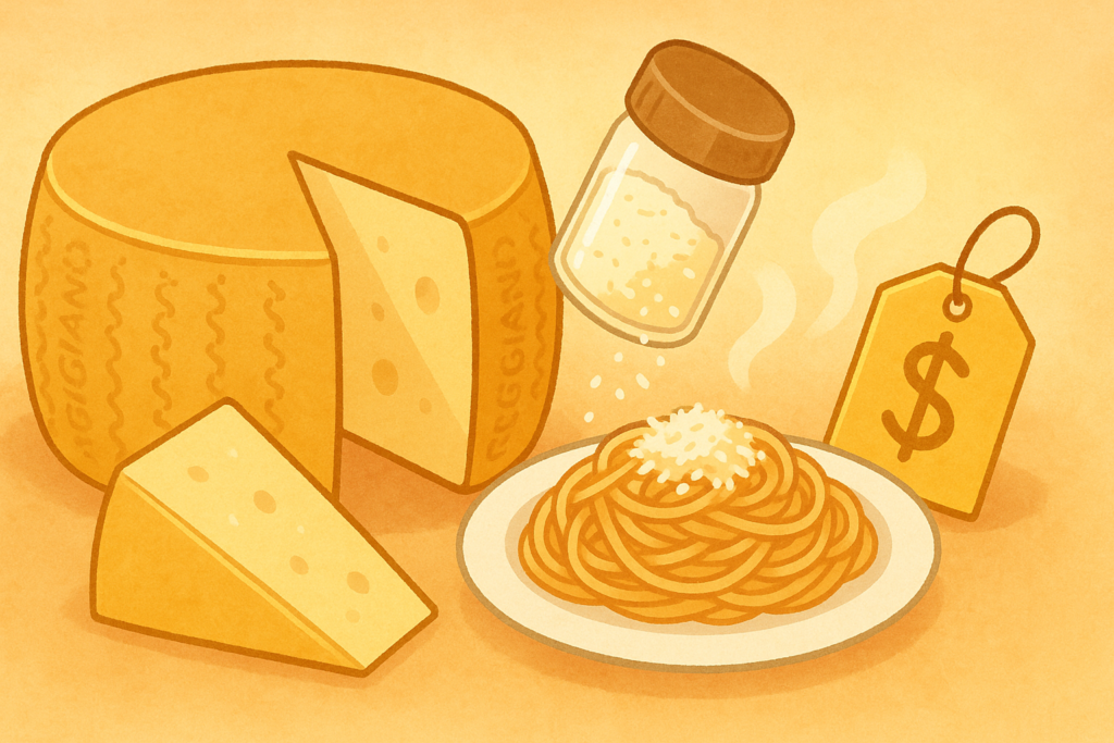 粉チーズが高い理由