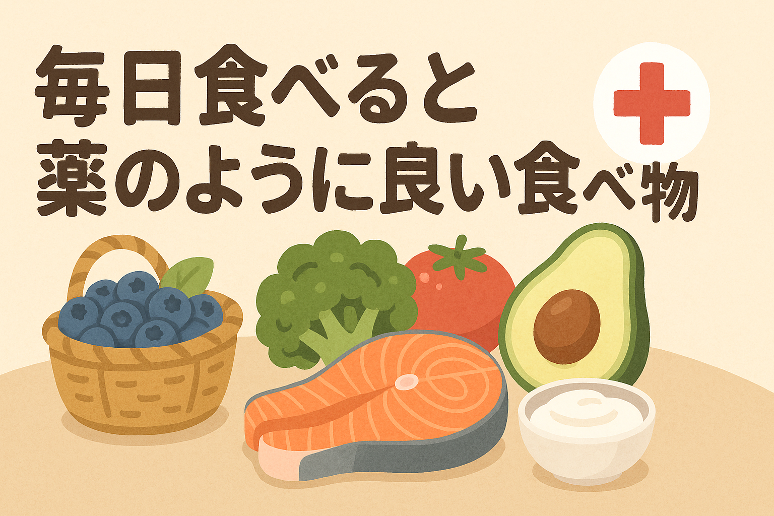毎日食べると薬のように良い食べ物って？