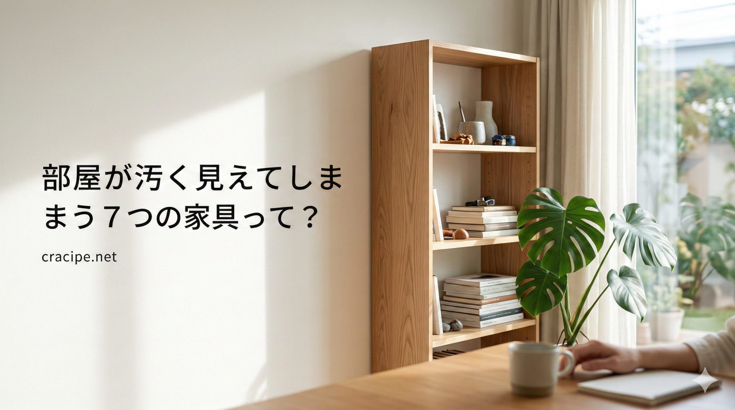 部屋が汚く見えてしまう７つの家具