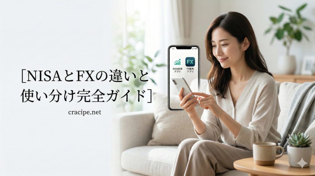 NISAとFXの違いと使い分け完全ガイド